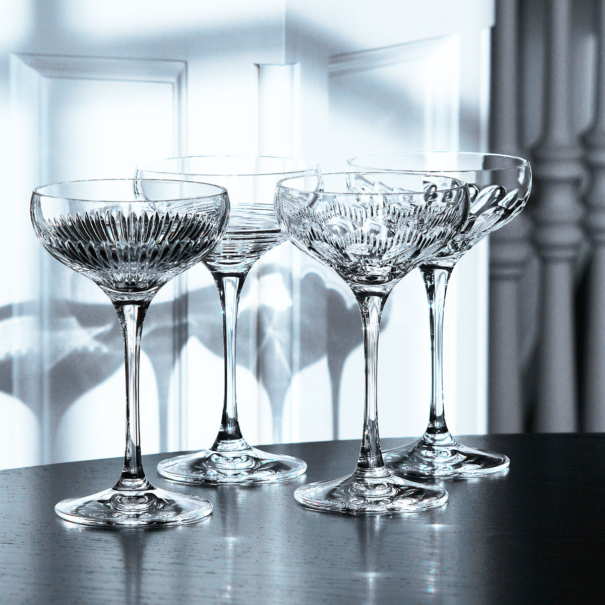 Waterford Mixology Cocktail Coupe Glasses, Set of Four